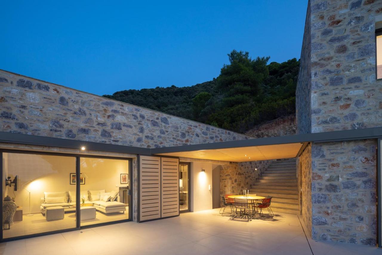 Kechria Bay Villas İskados Dış mekan fotoğraf