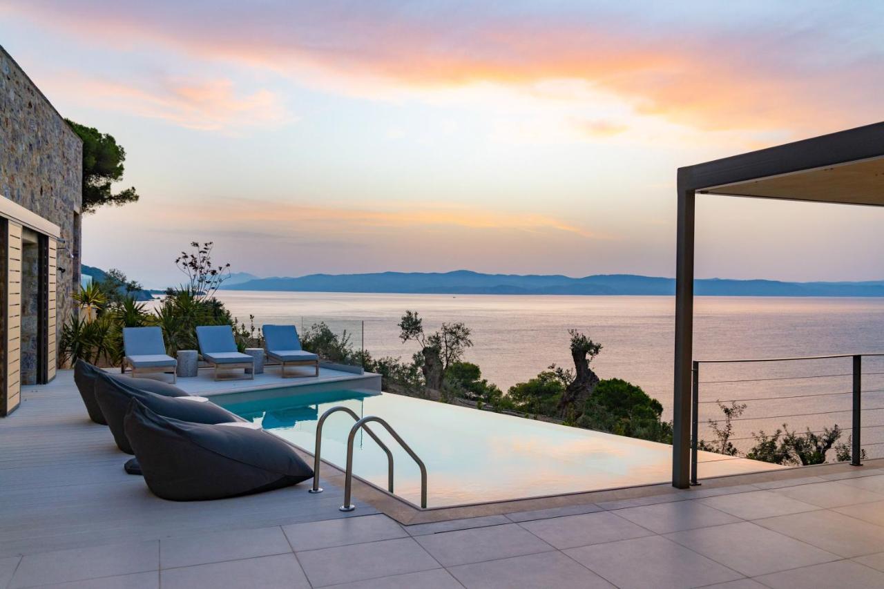 Kechria Bay Villas İskados Dış mekan fotoğraf